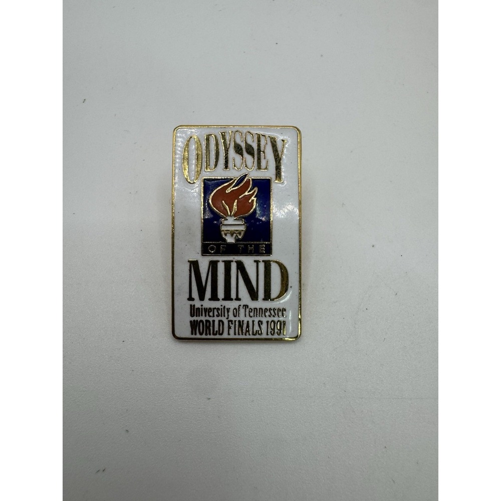 ODYSSEY OF THE MINDS 1991 World Finals University of TENNESSEE New OM pin global